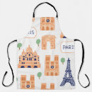 Search for parisian aprons Illustration