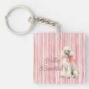Search for poodle dog key rings Red