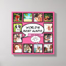 Search for worlds greatest aunt Photo collage