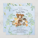 Search for friends invitations Woodland animals