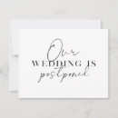Search for cancelled wedding announcement cards Change the date