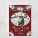 Search for magnolia christmas cards Red