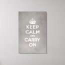 Search for keep calm canvas prints Motivational