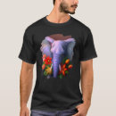 Search for elephant painting tshirts Flowers