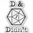 Search for dice stickers Player