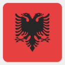 Search for albanian stickers World flags