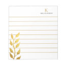 Search for lined notepads Leaves
