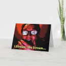 Search for screaming birthday cards Humourous