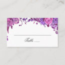 Search for purple place cards Watercolor