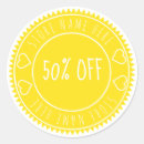 Search for percentage stickers Store