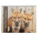 Search for fox calendars Red