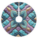 Search for blue tree skirts Design