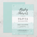 Search for aqua baby shower invitations Simple