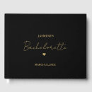 Search for bachelorette guest books Minimalist