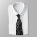 Search for black white silver ties Designer
