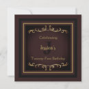 Search for maroon and gold invitations Stylish