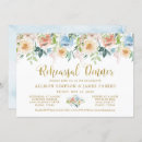Search for pastel rehearsal dinner invitations Flowers