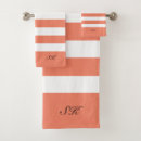 Search for orange stripes bath towels Modern