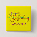 Search for happy birthday badges Text design