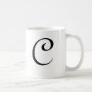 Search for monogram c mugs Alphabet