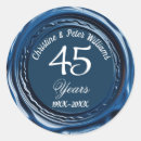 Search for 45th anniversary stickers 45 years
