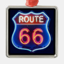 Search for street sign christmas tree decorations Route 66