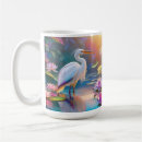 Search for white heron mugs Bird