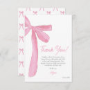 Search for girly baby shower cards Pink bow