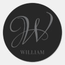 Search for grey monogram stickers Initial