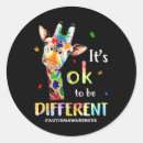 Search for its ok stickers Neurodivergent