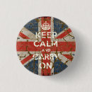 Search for keep calm carry on badges Vintage