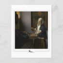 Search for vermeer postcards Woman