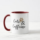 Search for caffeine cat mugs Funny