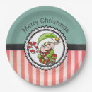 Search for elf christmas plates Festive