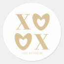 Search for xoxo gold stickers Modern