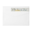 Search for wedding save the date return address labels Tropical