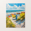 Search for beach hut puzzles Seaside