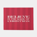 Search for striped doormats Red