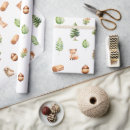 Search for baby fox wrapping paper Green