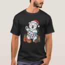 Search for polar bear christmas tshirts Santa