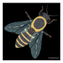 Search for honeybee posters Black