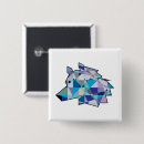 Search for wolf face badges Wildlife
