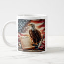 Search for bald eagles mugs Patriotism