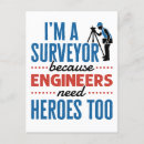 Search for engineers postcards Land