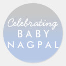 Search for silver baby shower stickers Blue