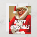 Search for mrs claus christmas cards Red