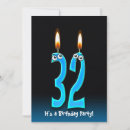 Search for 32nd birthday invitations Party
