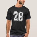 Search for number 28 tshirts Birthday