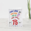 Search for 75 birthday cards Age