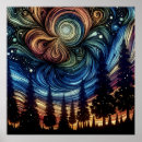 Search for colorful stars posters Abstract